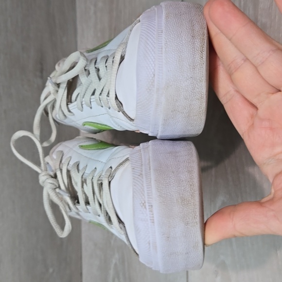 Nike Womens FD0872-100 Leather Platform sneakers shoes boots 8 - Picture 5 of 13